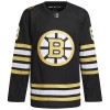 Boston Bruins tröja 100th Anniversary Brad Marchand Adidas 2023-24 Svart Authentic - NHL Tröjor Herr